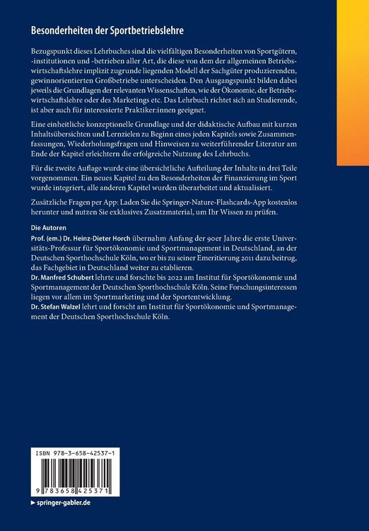 Produktbild: Besonderheiten der Sportbetriebslehre