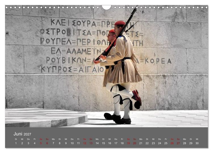 Produktbild: Athen - antik und modern (Wandkalender 2027 DIN A3 quer), CALVENDO Monatskalender