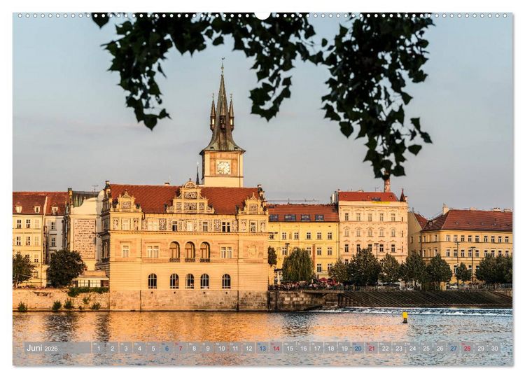 Produktbild: Ein Wochenende in Prag (Wandkalender 2026 DIN A2 quer), CALVENDO Monatskalender
