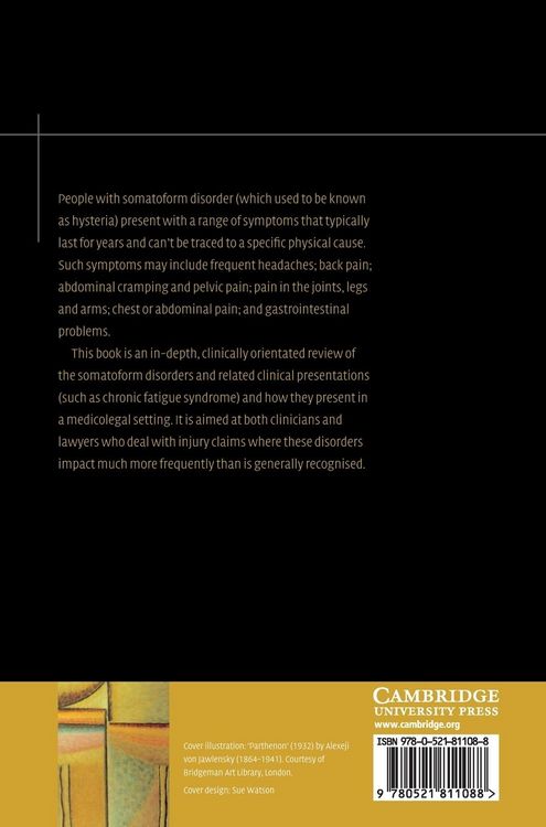 Produktbild: Somatoform Disorders