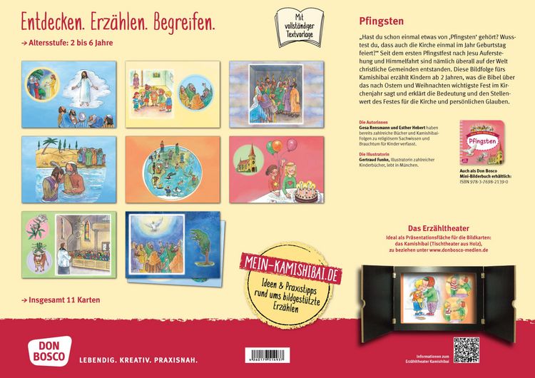 Produktbild: Pfingsten. Kamishibai Bildkartenset