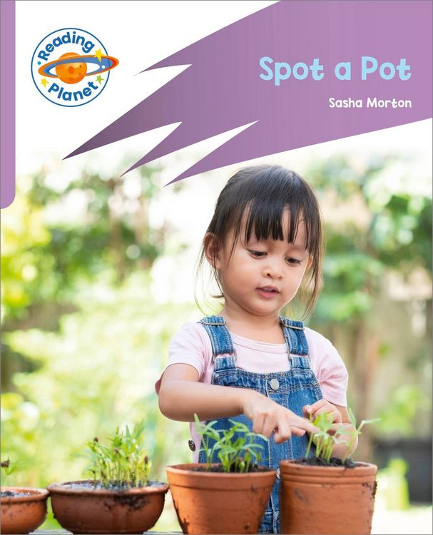 Produktbild: Reading Planet: Rocket Phonics - First Steps - Spot a Pot (Lilac Plus)