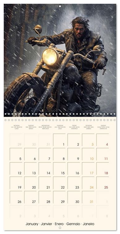 Produktbild: Ride to Valhalla (Wall Calendar 2026 12 &times; 12 Inch) CALVENDO 12 Month Wall Calendar