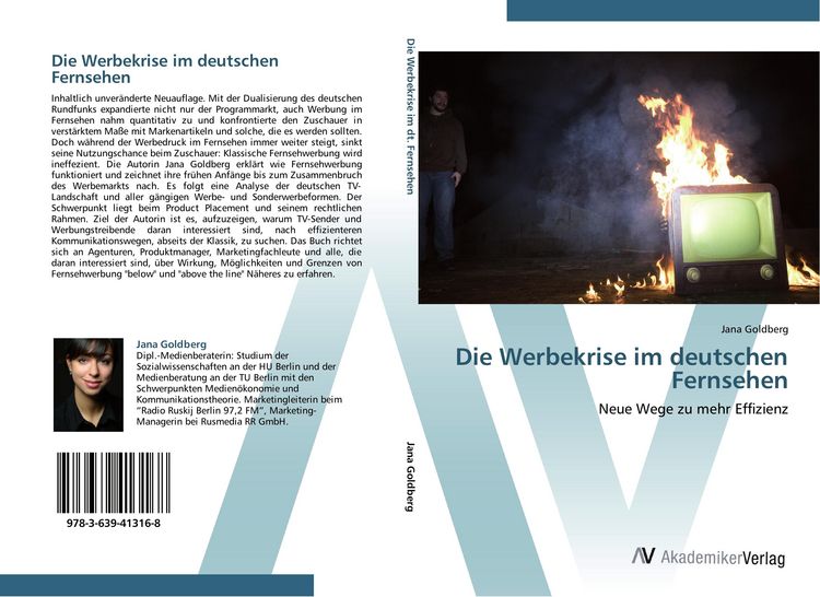 Produktbild: Die Werbekrise im deutschen Fernsehen