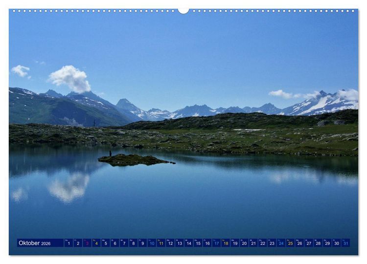 Produktbild: SEENsucht Entdecke Seen in der Schweiz (Wandkalender 2026 DIN A2 quer), CALVENDO Monatskalender
