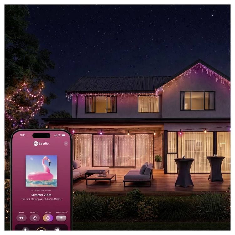Produktbild: Philips Hue 8721103179999 Lichterkette Innen/Au&szlig;en netzbetrieben LED Wei&szlig;, Mehrfarbig