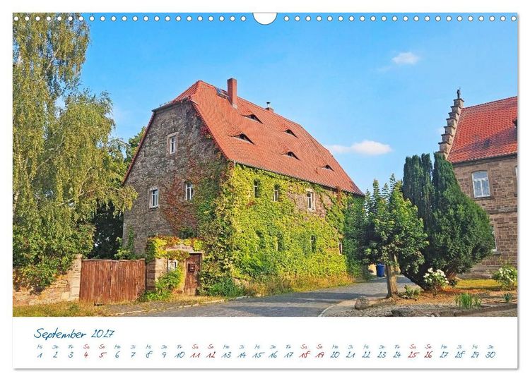 Produktbild: Nebra. Stadt der Himmelsscheibe im Burgenlandkreis (Wandkalender 2027 DIN A3 quer), CALVENDO Monatskalender