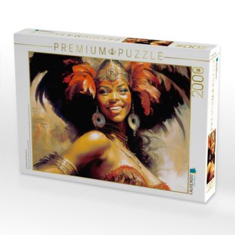 Produktbild: CALVENDO Puzzle Strahlende Sambat&auml;nzerin | 2000 Teile Lege-Gr&ouml;&szlig;e 90x67cm Foto-Puzzle f&uuml;r gl&uuml;ckliche Stunden