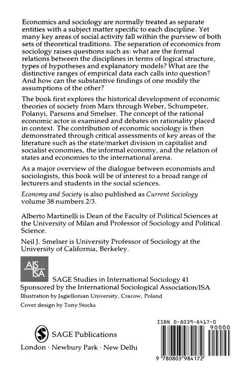 Produktbild: Economy and Society