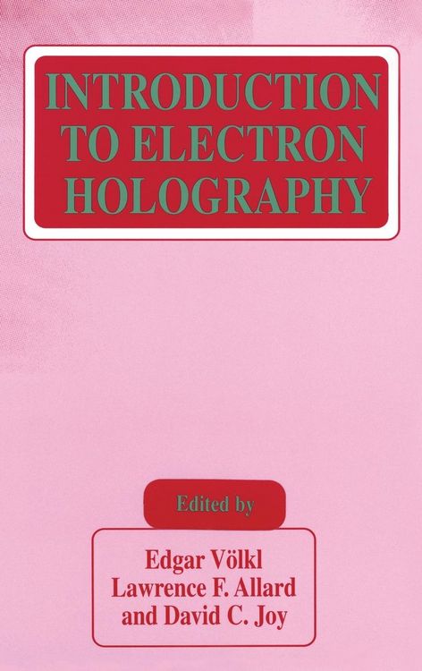 Produktbild: Introduction to Electron Holography