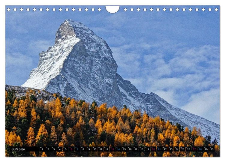 Produktbild: MATTERHORN. Faszination und Magie (Wandkalender 2026 DIN A4 quer), CALVENDO Monatskalender
