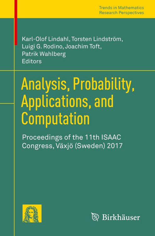 Produktbild: Analysis, Probability, Applications, and Computation