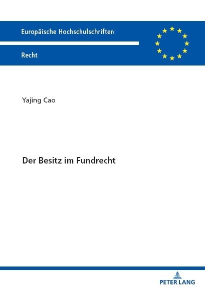 Produktbild: Der Besitz im Fundrecht