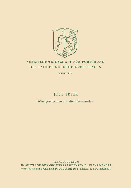 Produktbild: Wortgeschichten aus alten Gemeinden