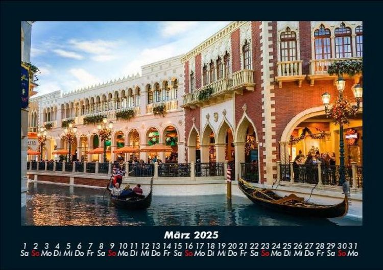 Produktbild: Venedig 2025 Fotokalender DIN A5
