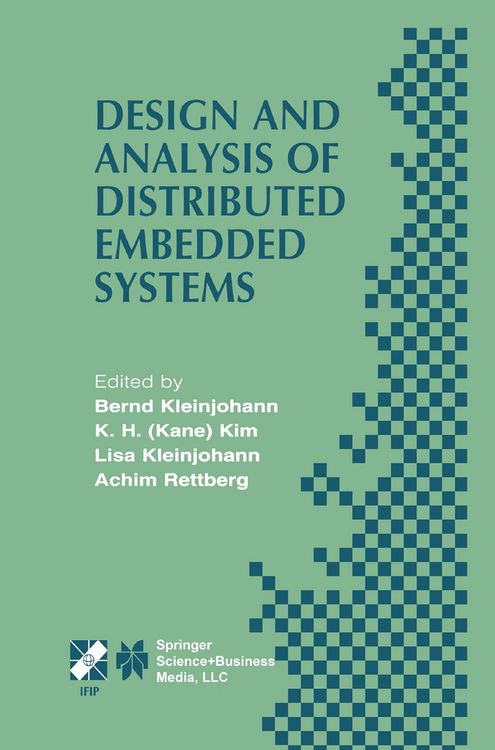 Produktbild: Design and Analysis of Distributed Embedded Systems