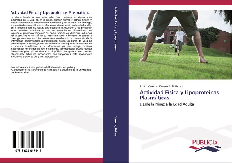 Produktbild: Actividad f&iacute;sica y lipoprote&iacute;nas plasm&aacute;ticas