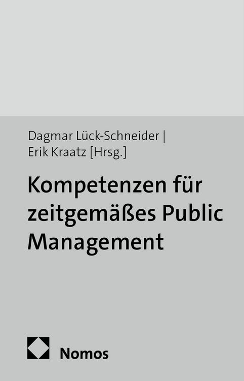 Produktbild: Kompetenzen f&uuml;r zeitgem&auml;&szlig;es Public Management