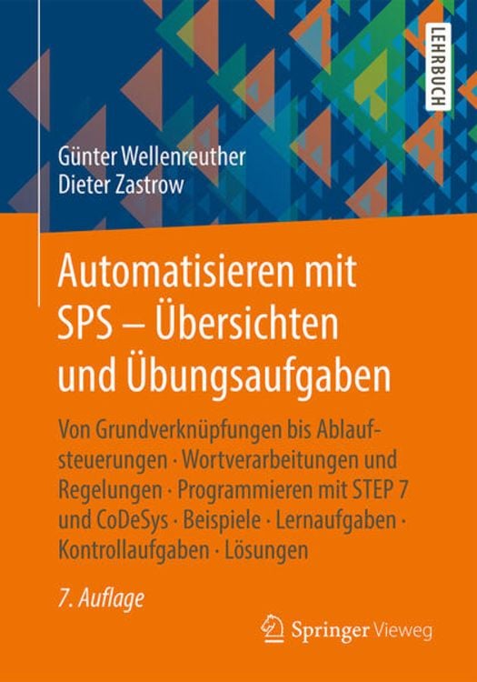 Produktbild: Automatisieren mit SPS - Übersichten und Übungsaufgaben