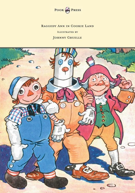Produktbild: Raggedy Ann in Cookie Land - Illustrated by Johnny Gruelle