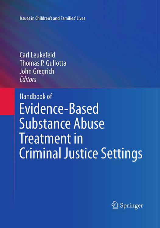 Produktbild: Handbook of Evidence-Based Substance Abuse Treatment in Criminal Justice Settings