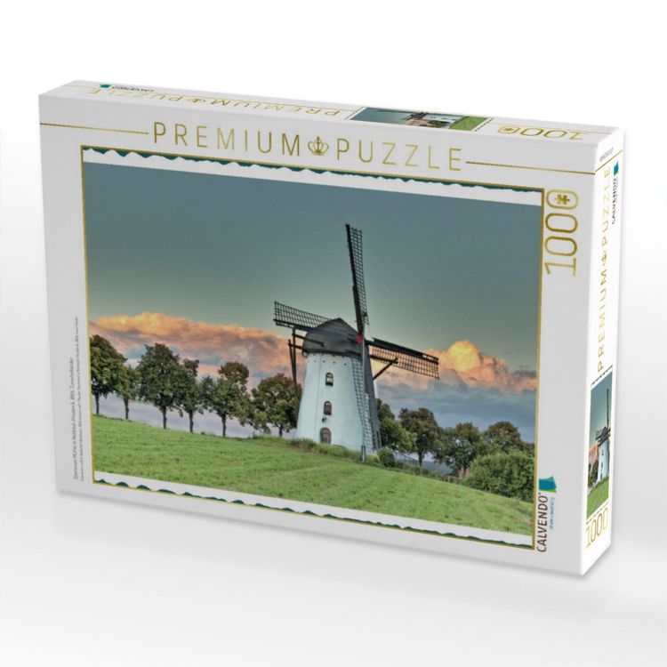 Produktbild: CALVENDO Puzzle Stammen M&uuml;hle in Nettetal-Hinsbeck, 1864, Turmholl&auml;nder | 1000 Teile Lege-Gr&ouml;&szlig;e 64x48cm Foto-Puzzle f&uuml;r gl&uuml;ckliche Stunden