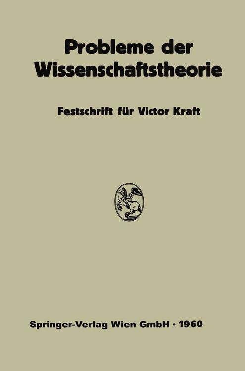 Produktbild: Probleme der Wissenschaftstheorie