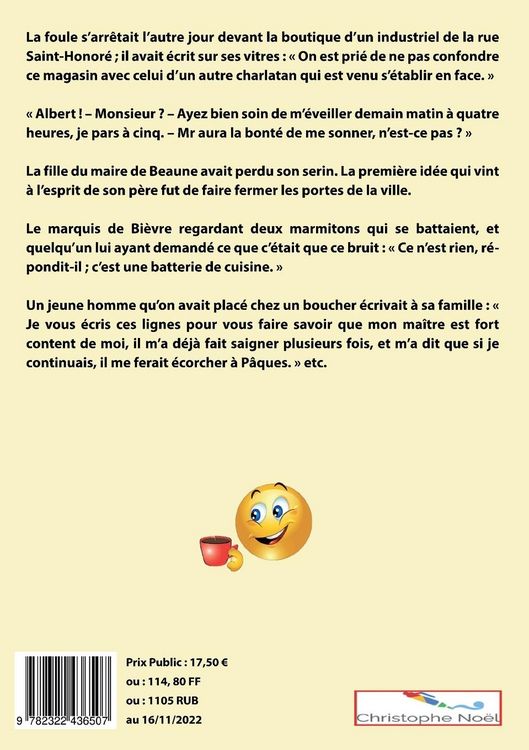 Produktbild: Des milliers de plaisanteries