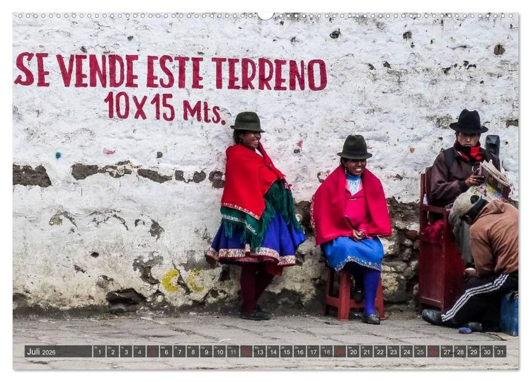 Produktbild: Ecuador 2026 Zwischen Hochland und K&uuml;ste (hochwertiger Premium Wandkalender 2026 DIN A2 quer), Kunstdruck in Hochglanz