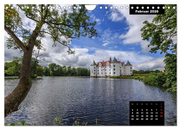Produktbild: Maritime Seebilder - Von der Ostsee zur Nordsee (Wandkalender 2026 DIN A4 quer), CALVENDO Monatskalender
