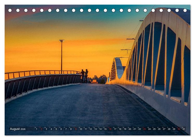 Produktbild: Ulm f&uuml;r Nachtspatzen (Tischkalender 2026 DIN A5 quer), CALVENDO Monatskalender