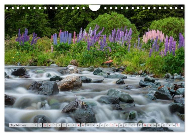 Produktbild: Breathtaking New Zealand (Wall Calendar 2026 DIN A4 landscape), CALVENDO 12 Month Wall Calendar