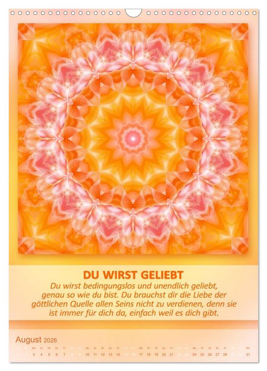 Produktbild: Light Energy Mandalas - Kalender - Vol. 1 (Wandkalender 2026 DIN A3 hoch), CALVENDO Monatskalender