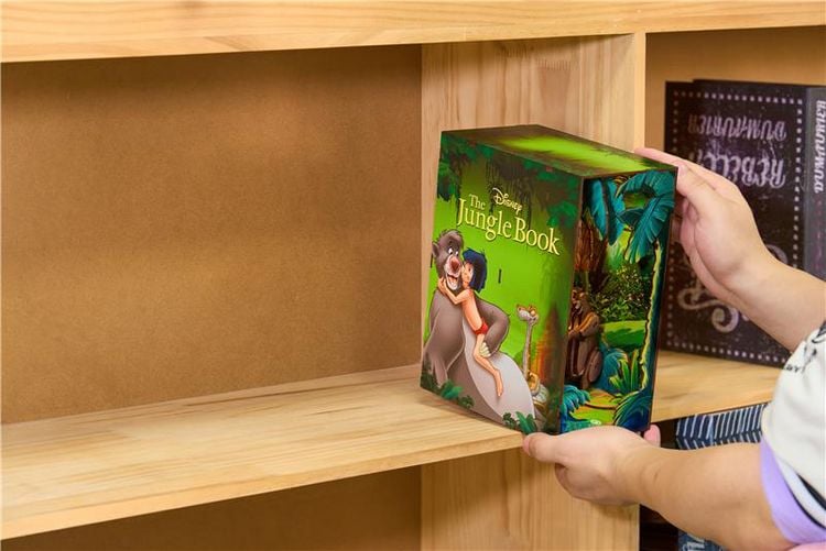Produktbild: Book Nook DIY B&uuml;cherecke Disney Das Dschungelbuch