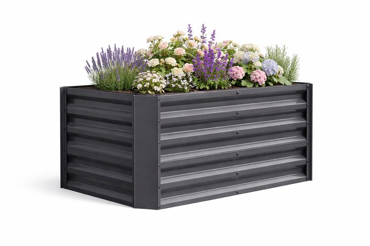 Produktbild: Metall Hochbeet Gartenbeet 180x90 Galdo L