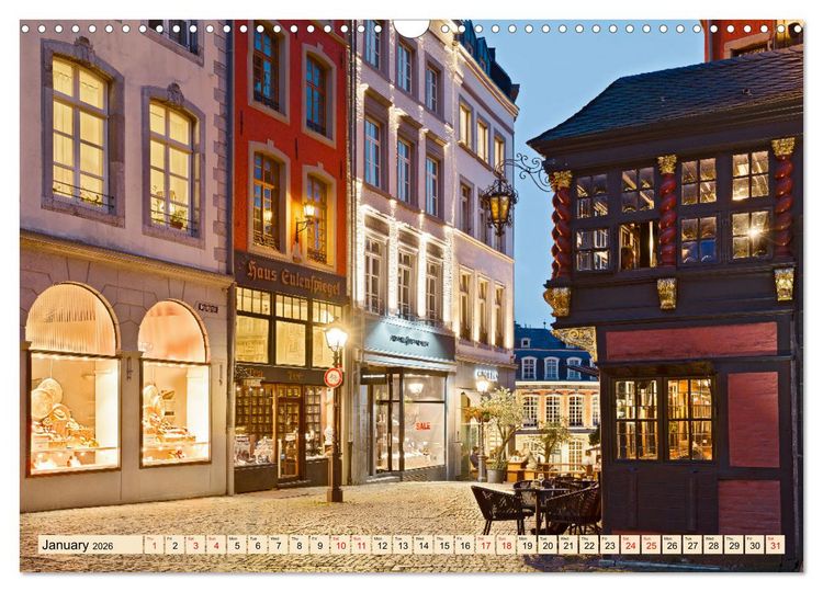 Produktbild: IMPERIAL CITY OF AACHEN (Wall Calendar 2026 DIN A3 landscape), CALVENDO 12 Month Wall Calendar