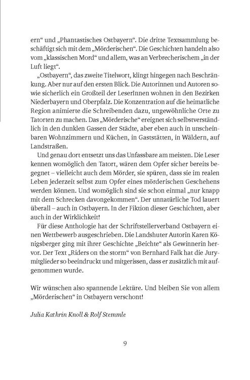 Produktbild: M&ouml;rderisches Ostbayern