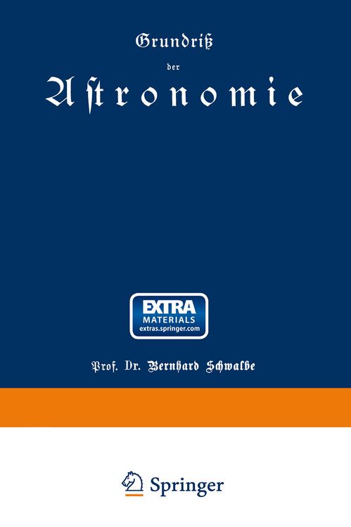 Produktbild: Grundri&szlig; der Astronomie