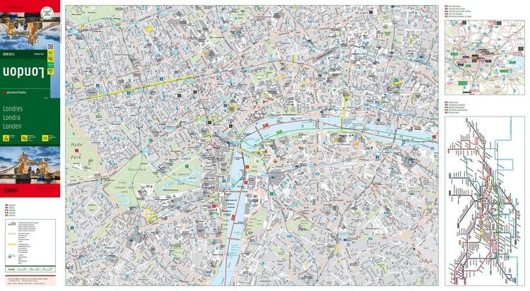 Produktbild: Freytag & berndt Innenstadtplan London 1:10.000