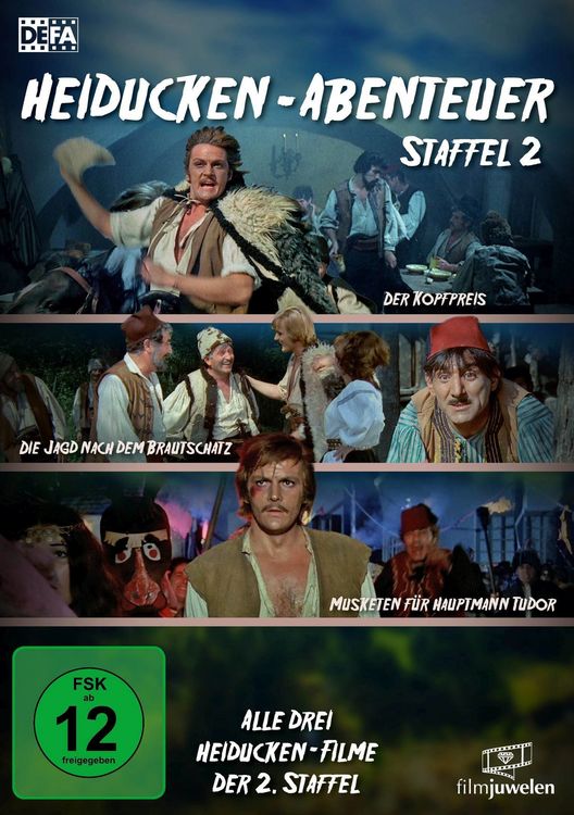 Produktbild: Heiducken-Abenteuer - Staffel 2 (DEFA Filmjuwelen) [2 DVDs]
