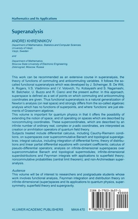 Produktbild: Superanalysis