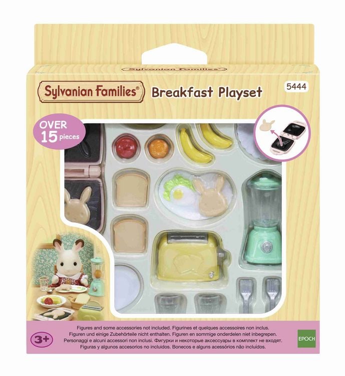 Produktbild: Sylvanian Families 5444 - Fr&uuml;hst&uuml;cks-Set mit Toaster