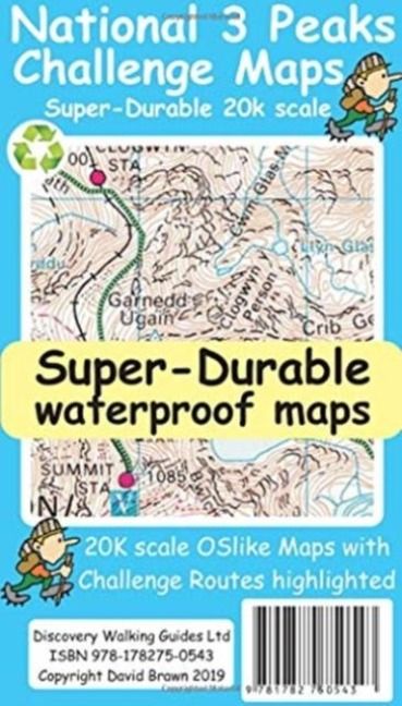 Produktbild: National 3 Peaks Challenge Maps