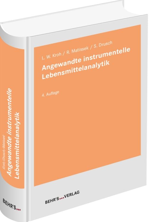 Produktbild: Angewandte instrumentelle Lebensmittelanalytik