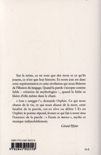 Produktbild: Ce que dit le centaure : favola in musica