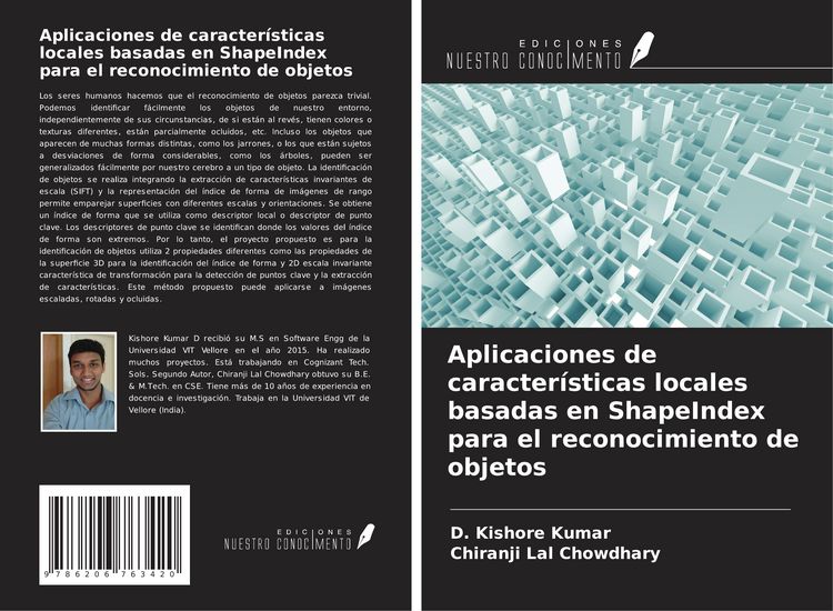 Produktbild: Aplicaciones de caracter&iacute;sticas locales basadas en ShapeIndex para el reconocimiento de objetos