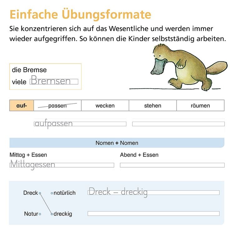 Produktbild: Rechtschreiben mit Rico Schnabel, Klasse 3