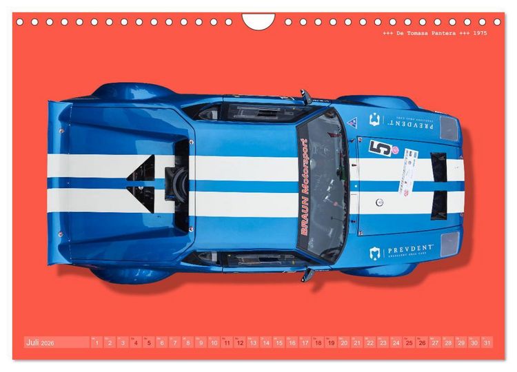 Produktbild: Tourenwagen Classics (Wandkalender 2026 DIN A4 quer), CALVENDO Monatskalender