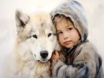 Produktbild: CALVENDO Puzzle Ein Motiv aus dem Kalender "Kinder und Tiere" | 1000 Teile Lege-Gr&ouml;&szlig;e 64x48cm Foto-Puzzle f&uuml;r gl&uuml;ckliche Stunden