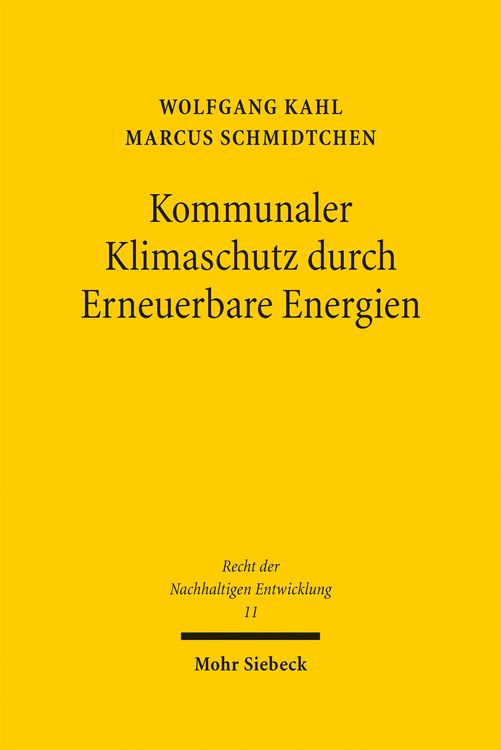 Produktbild: Kommunaler Klimaschutz durch Erneuerbare Energien